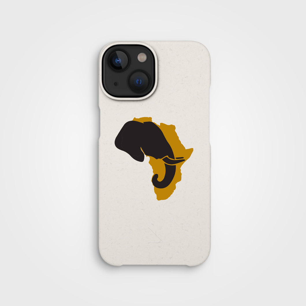 iPhone Case Elephant (Black or Vanilla)