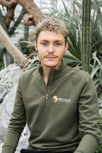 Lade das Bild in den Galerie-Viewer, Sweatshirt mit Reissverschluss Lion Herren