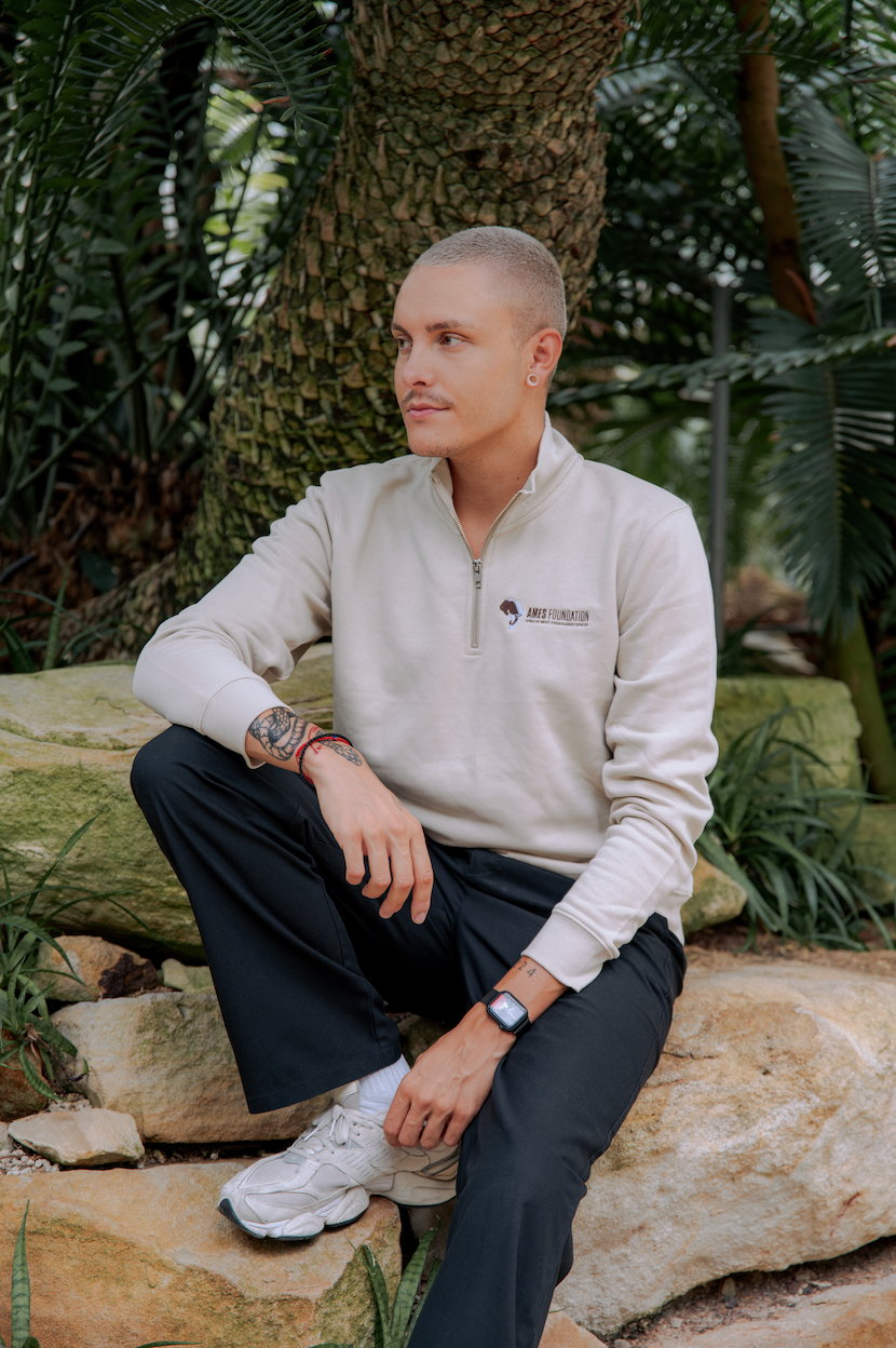 5 Years AMES Edition - Sweatshirt mit Reissverschluss Lion Herren