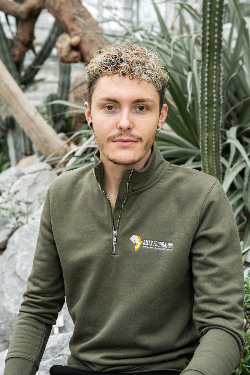 Sweatshirt mit Reissverschluss Lion Herren